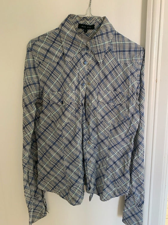 Billede af Vintage bikbok shirt, stl L (blue)