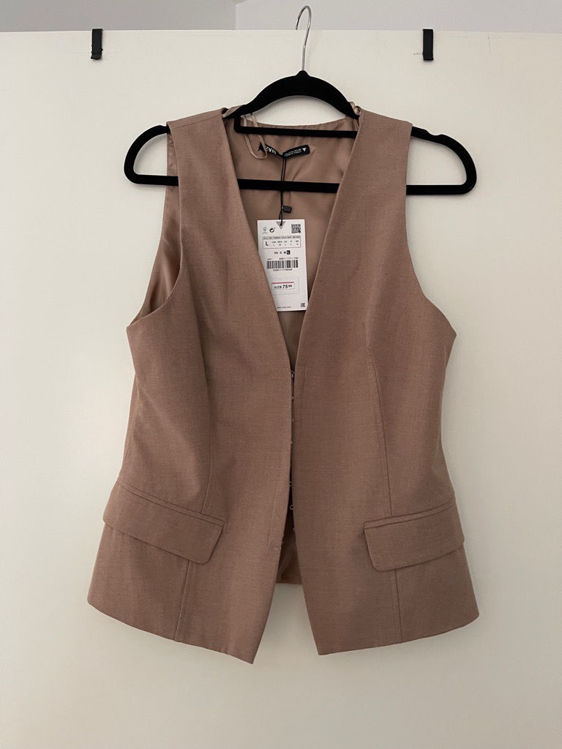 Billede af Beige Vest by Zara 