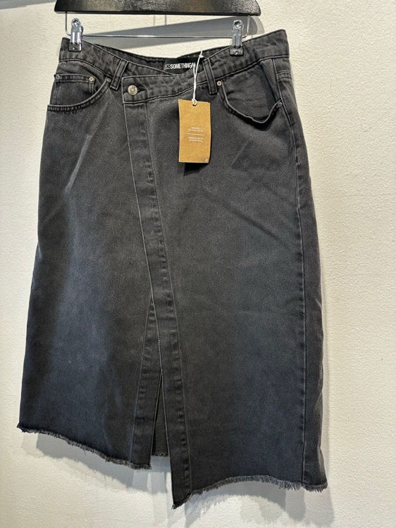 Billede af Something New nederdel denim