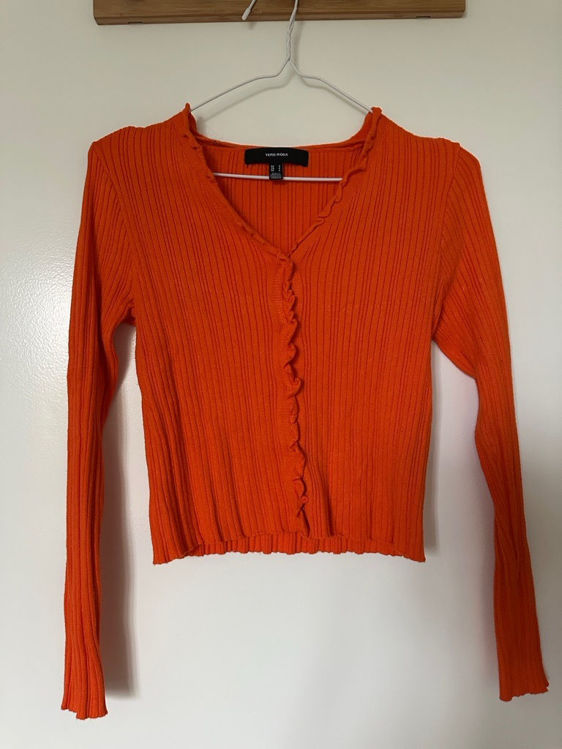 Billede af Orange bluse