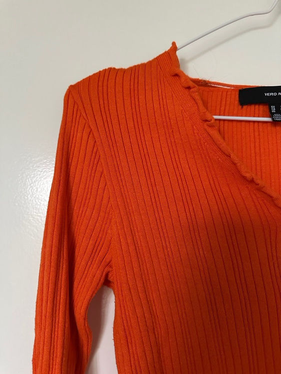 Billede af Orange bluse