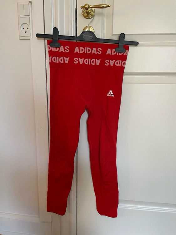 Billede af Adidas røde tights