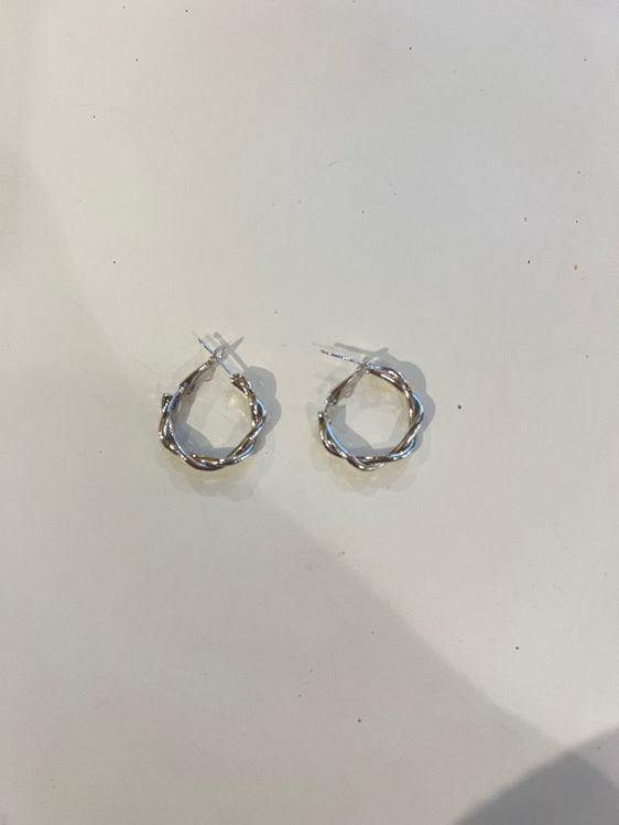 Billede af Big twist earrings 