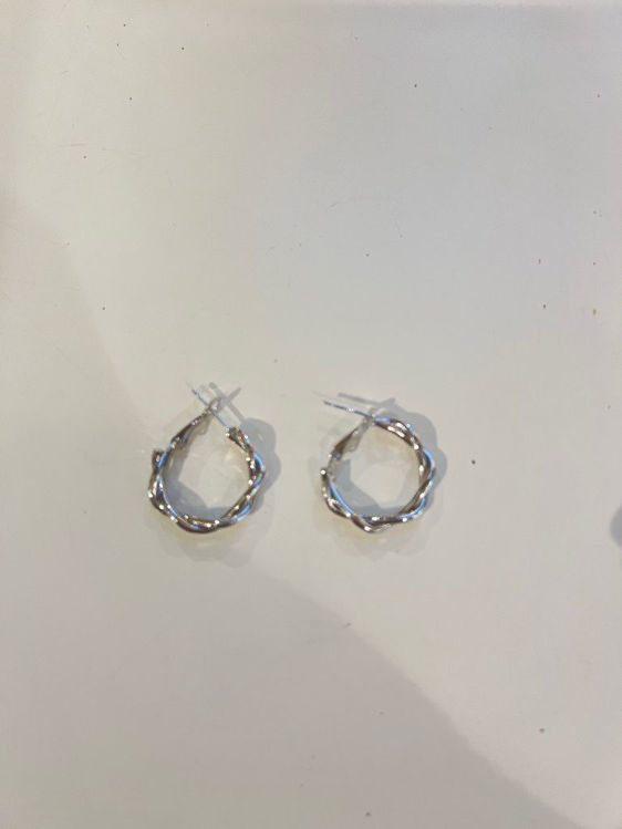 Billede af Big twist earrings 