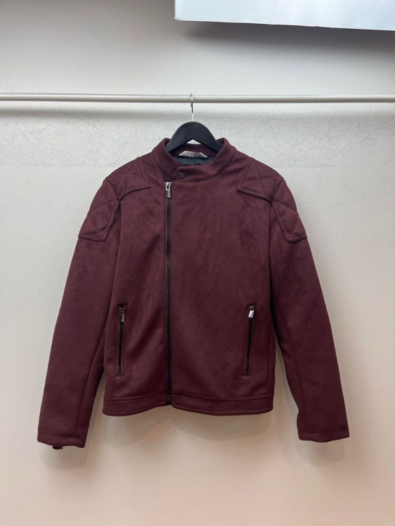 Billede af ZARA men Bordeaux jakke 