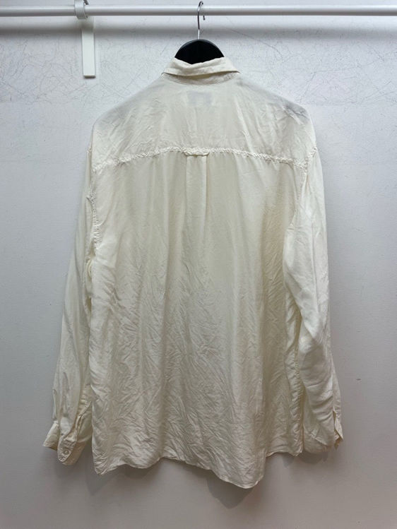 Billede af White silk shirt