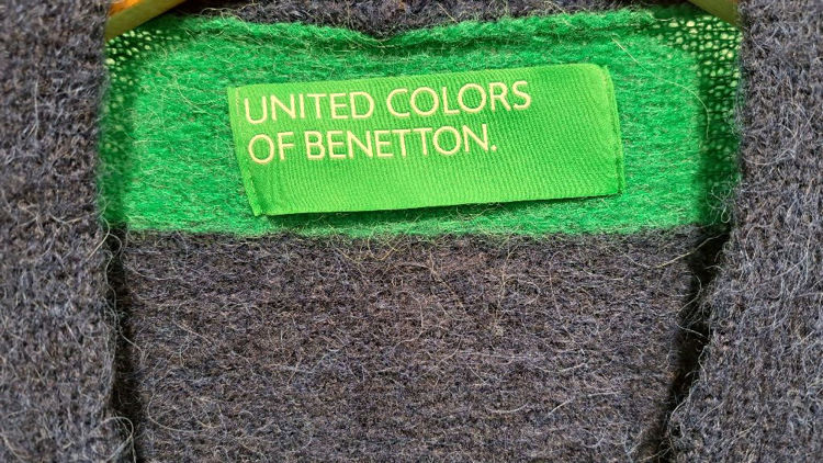 Billede af United Colors of Benetton // stribet strik 