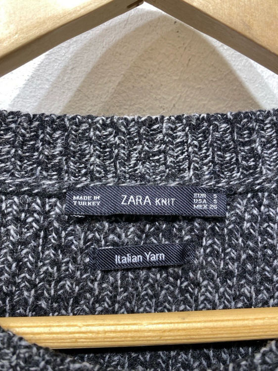 Billede af Zara grey knit sweater 