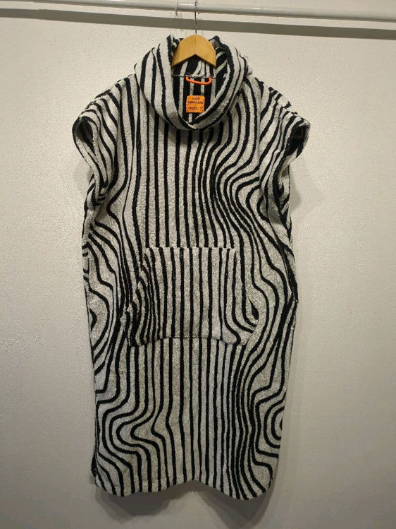 Billede af Mads Nørgaard Poncho Zebra stribet 