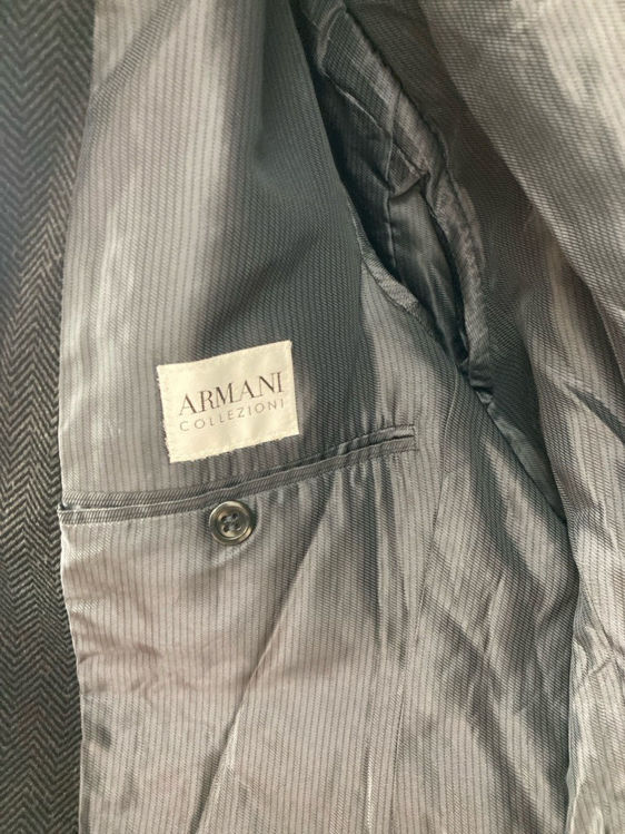 Billede af Armani fløjl blazer sort som ny