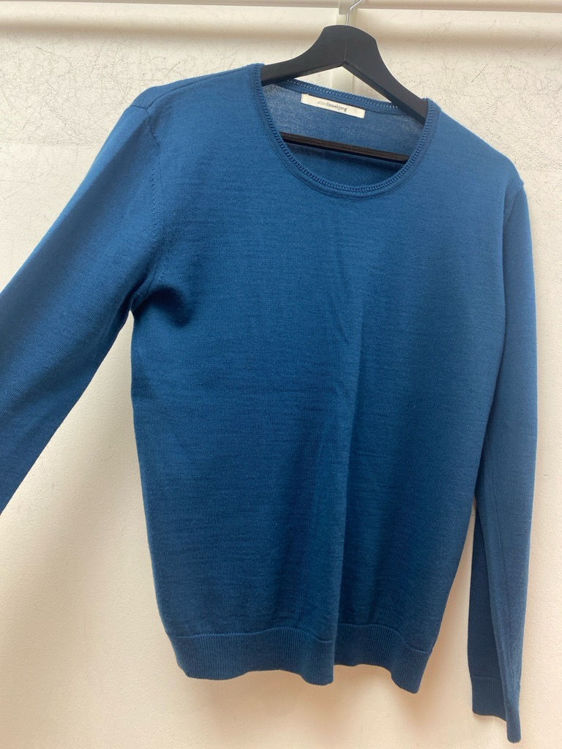 Billede af Petroleum 50% merino sweater