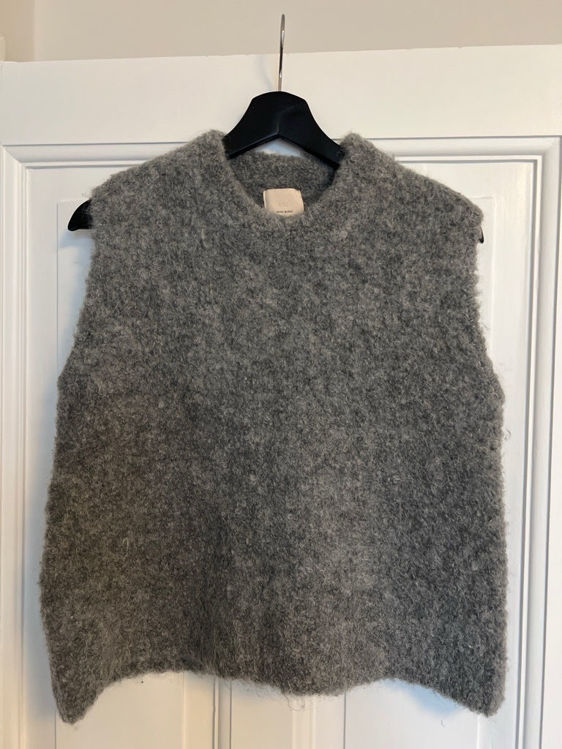 Billede af Wool blend strikket vest 