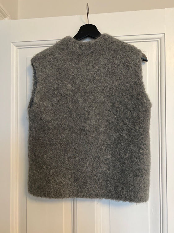 Billede af Wool blend strikket vest 