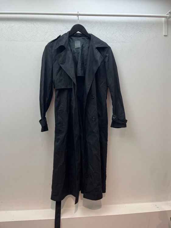 Billede af Primark sort trenchcoat 