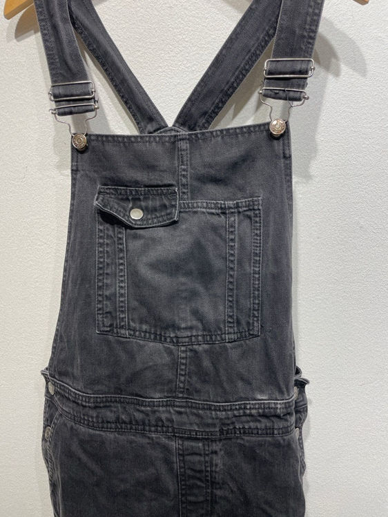 Billede af Sort denim dungarees