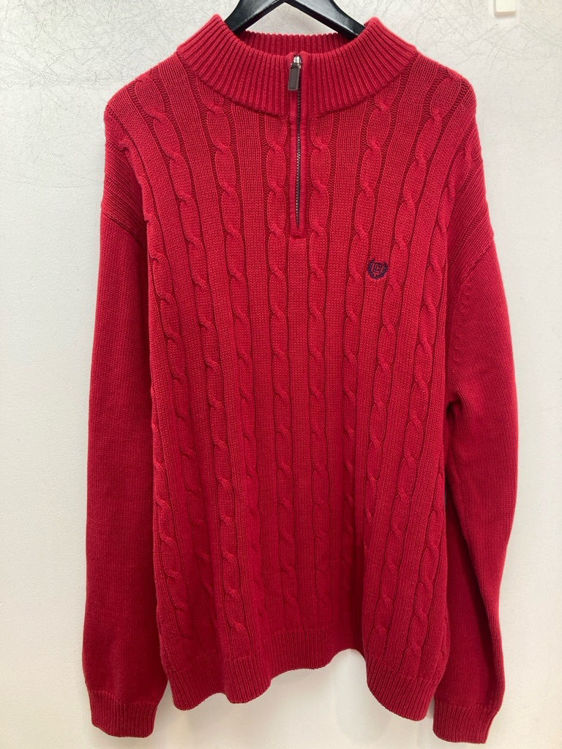 Billede af RalphLauren/Chaps rød strikket sweater