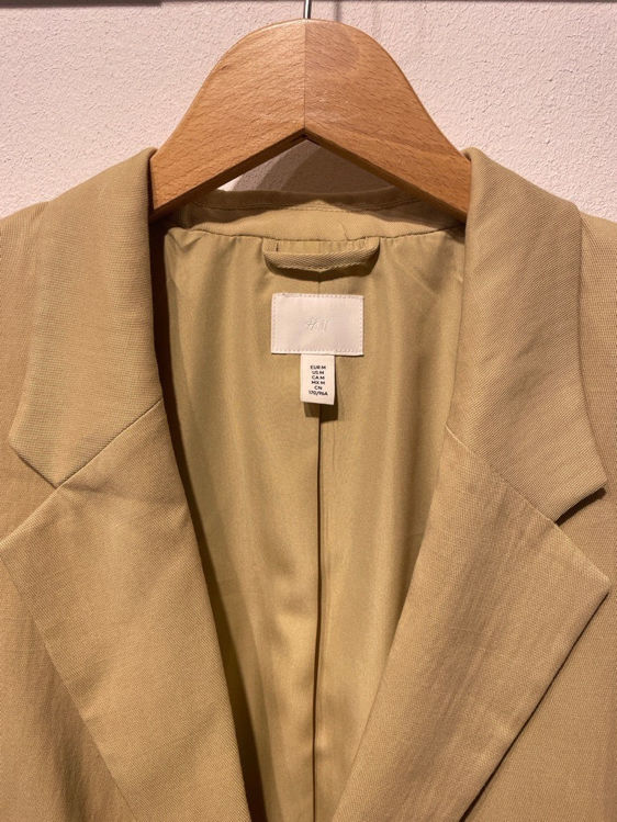 Billede af H&M gul/beige blazer