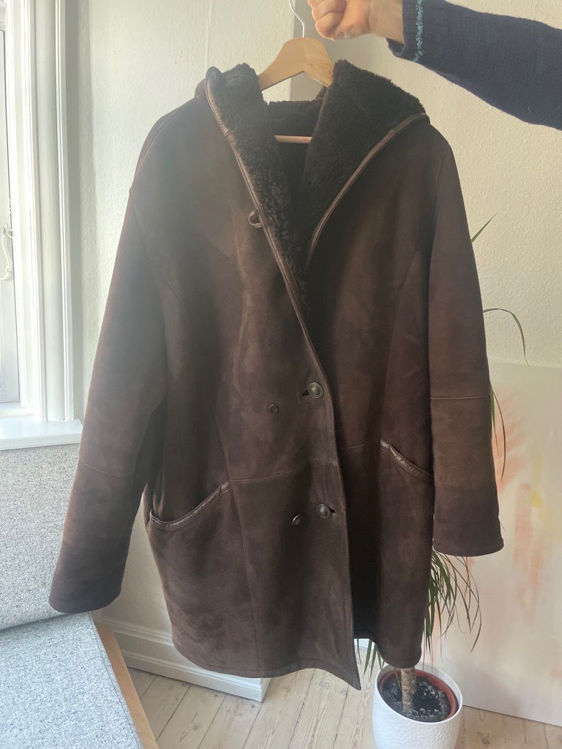 Billede af Vintage shearling coat 