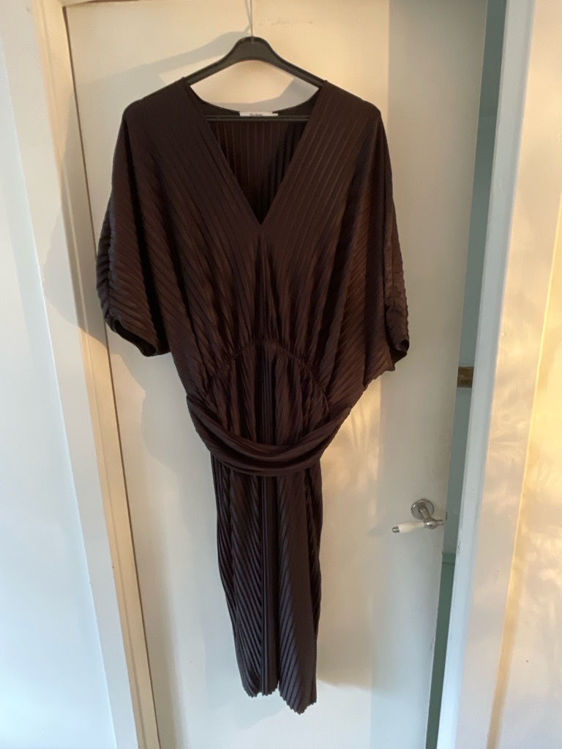 Billede af Beautiful black plisee dress 3/4