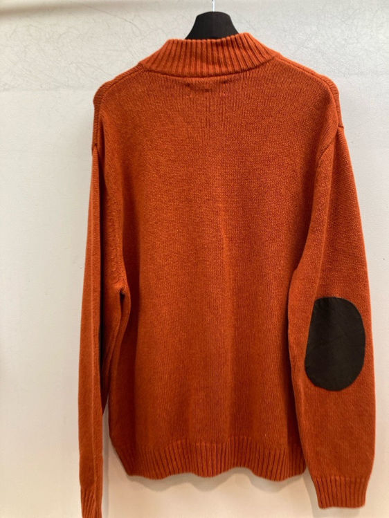 Billede af Ny RalphLauren/CHAPS vintage sweater med læder