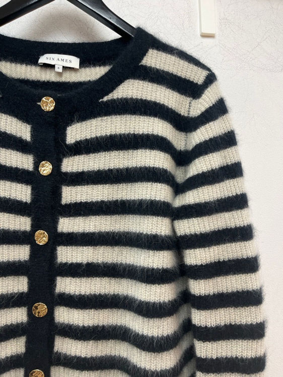 Billede af Six Ámes 100% Raccoon Wool Strik Cardigan 