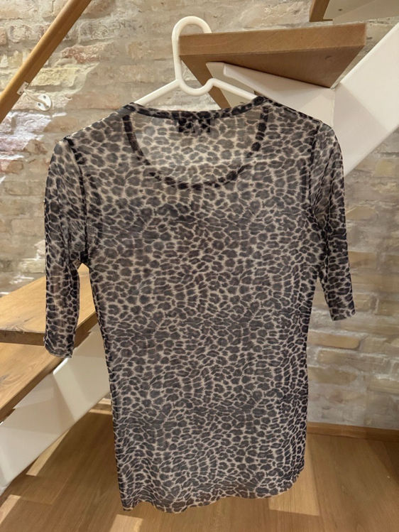 Billede af Leopard kortærmet bluse