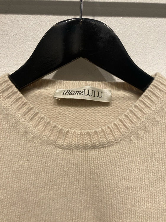 Billede af Oversize cashmere mix jumper 