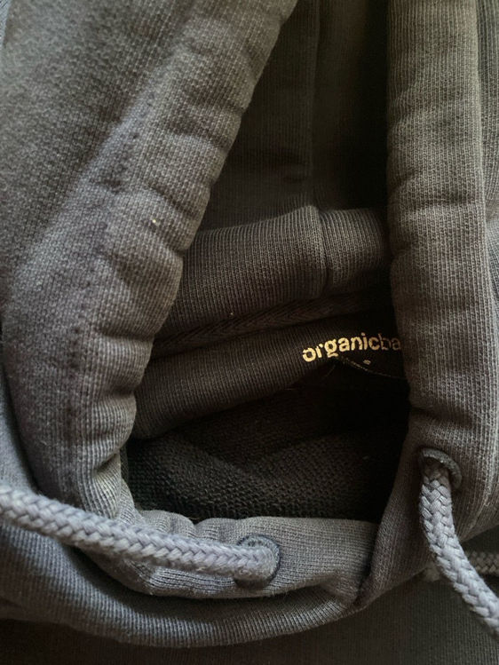 Billede af organic basics hoodie blå