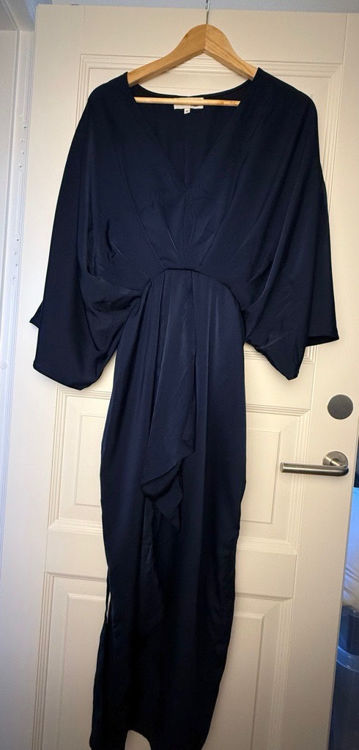 Billede af Long navy dress size 12