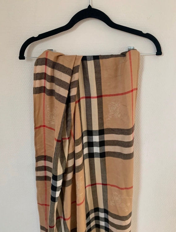 Billede af Scarf Brown silk