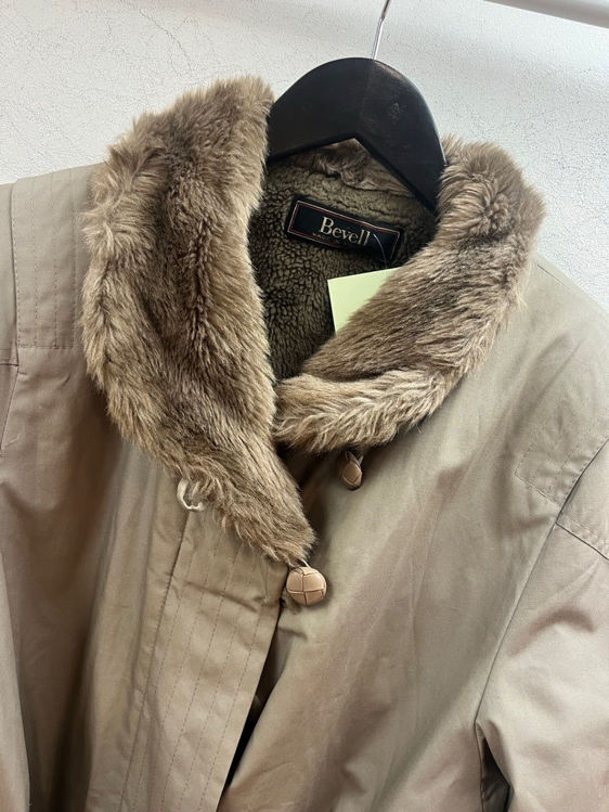 Billede af Vintage frakke faux fur 