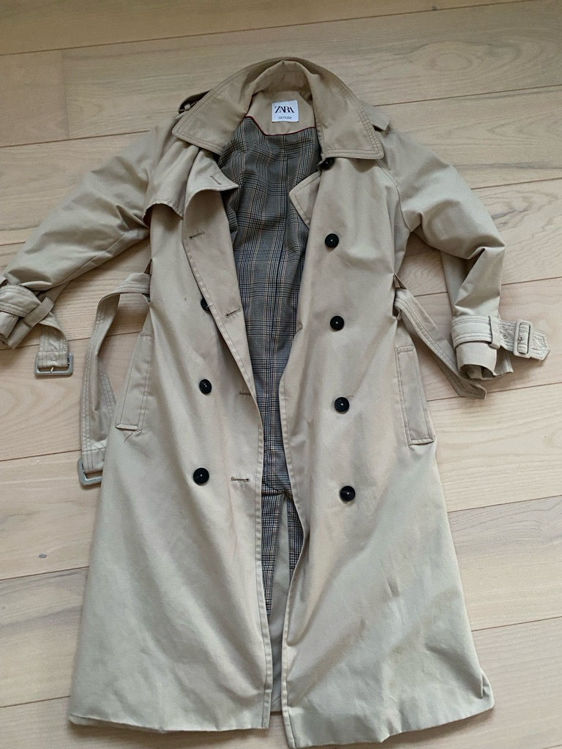 Billede af Zara trenchcoat