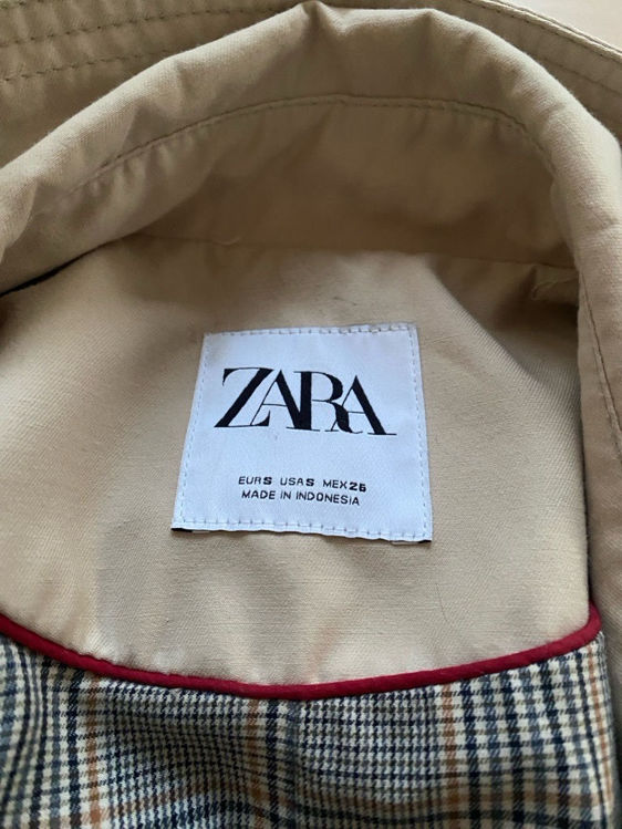 Billede af Zara trenchcoat