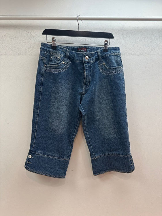 Billede af Y2K denim capris 