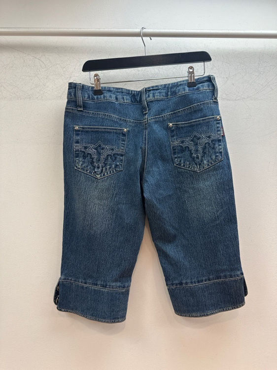 Billede af Y2K denim capris 