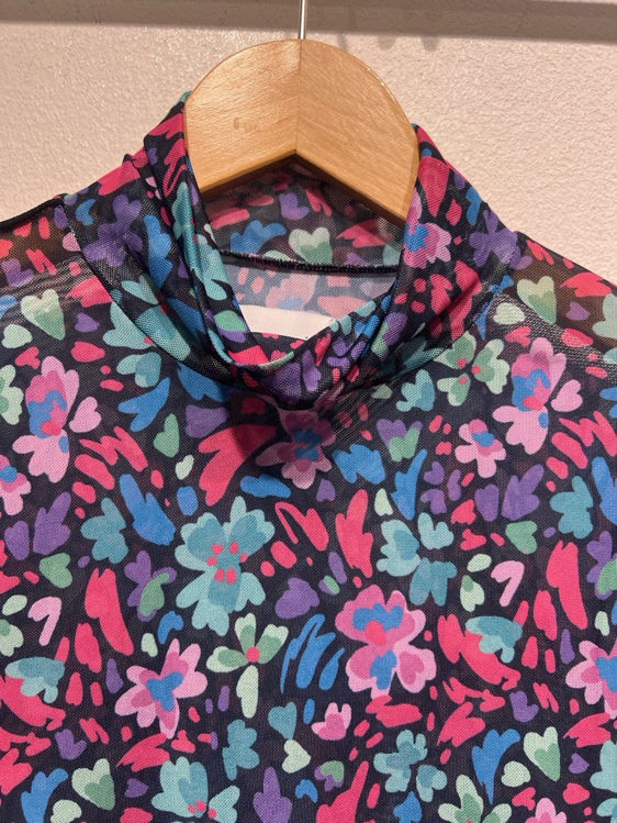 Billede af Liberte mesh blomstret bluse