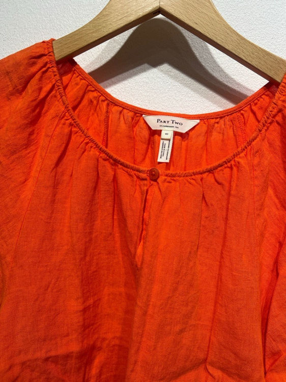 Billede af Part two hør bluse orange