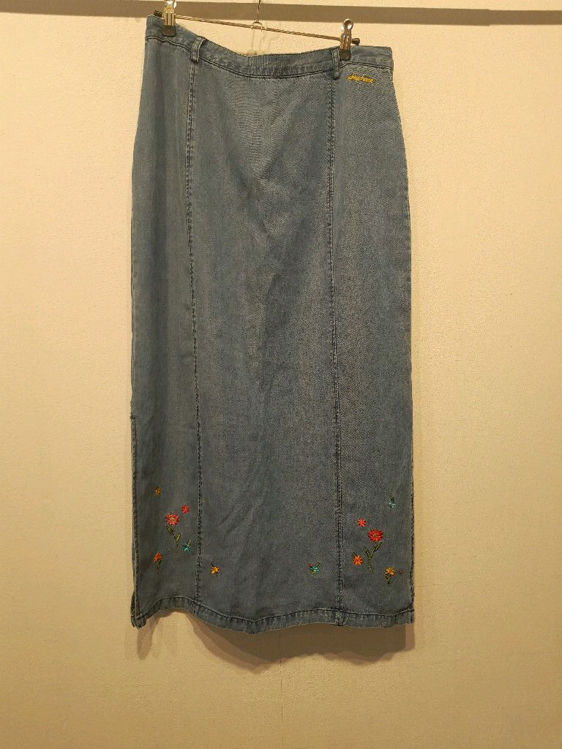 Billede af Jeans nederdel vint.