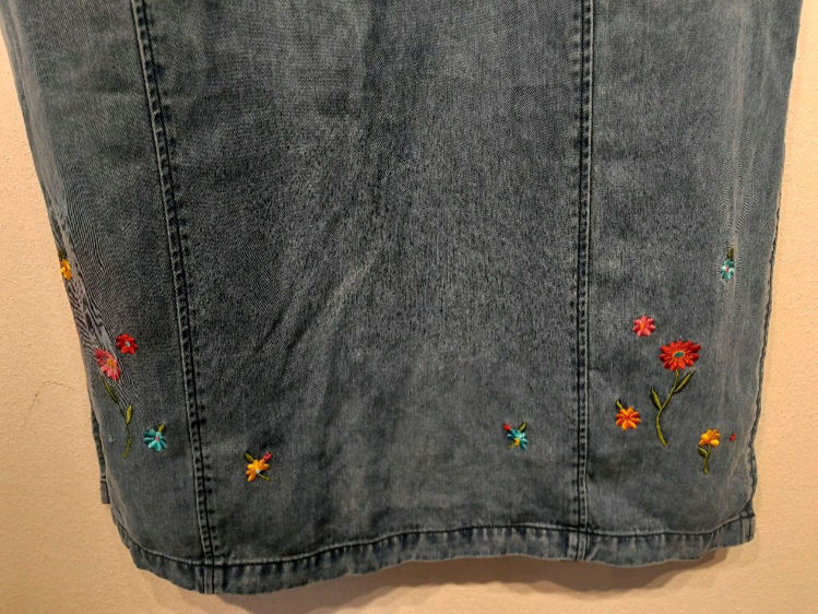 Billede af Jeans nederdel vint.