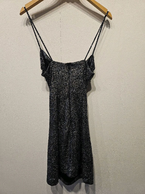 Billede af Zara glimmer kjole m.cut outs