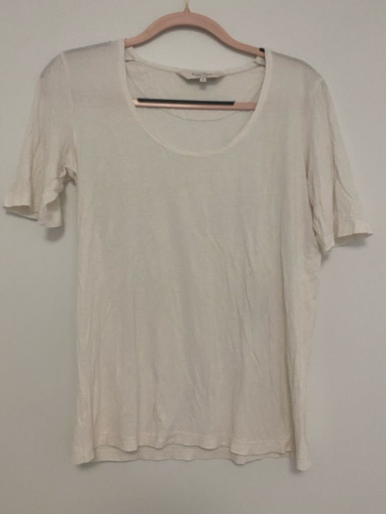 Billede af Part Two str M t-shirt beige glimmer 